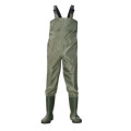 Cheapest Hangzhou Nylon PVC Material Fishing Chest Wader for Men